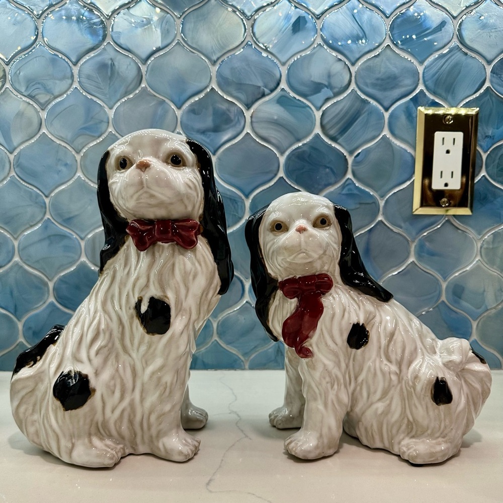 Staffordahire dog pair, timeless look